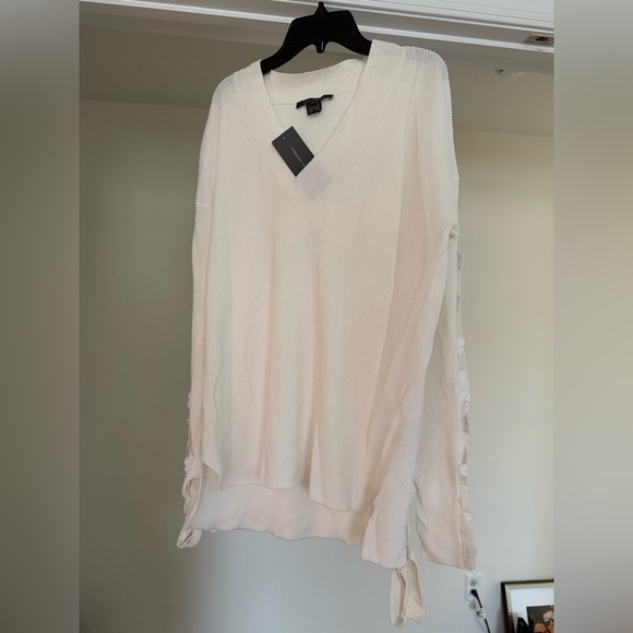 NWT - French Connection - Caballo Lace Knit Sweater  - Size Small - Picture 3 of 10